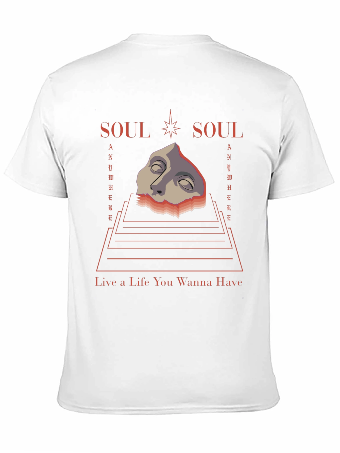Soul Anywhere Graphic T-Shirt - Unique Design