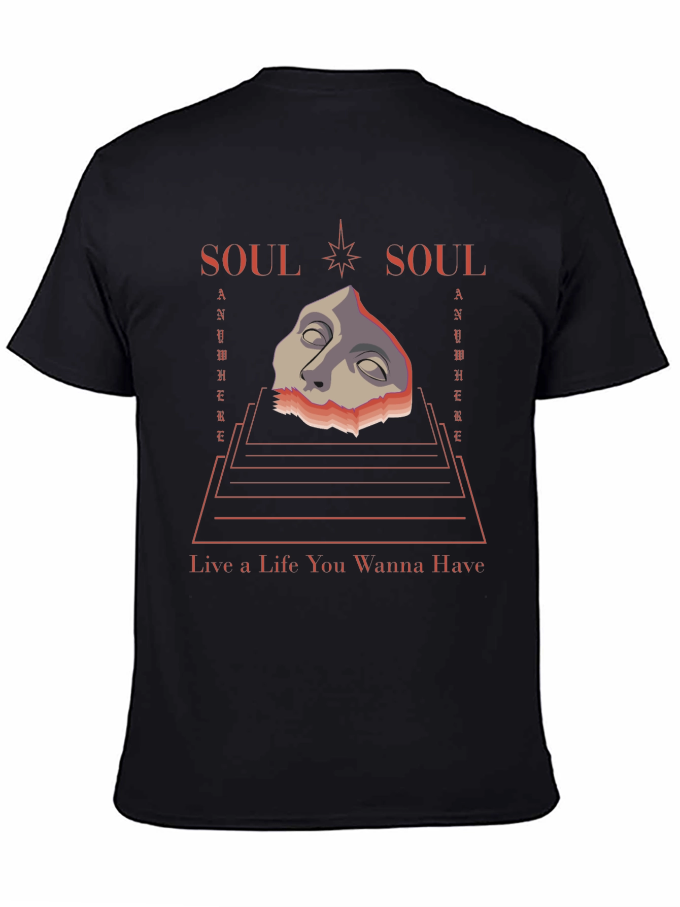 Soul Anywhere Graphic T-Shirt - Unique Design