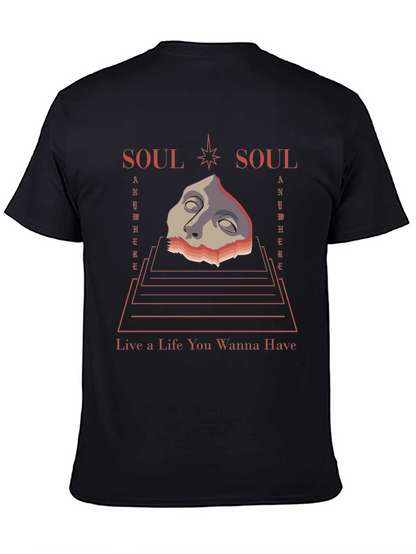 Soul Anywhere Graphic T-Shirt - Unique Design