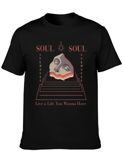 Soul Anywhere Graphic T-Shirt - Unique Design