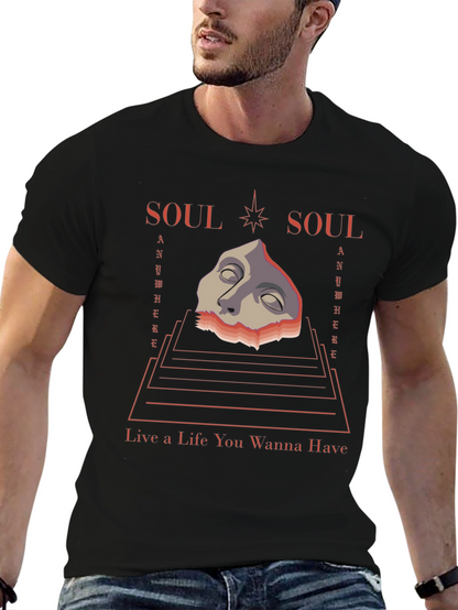 Soul Anywhere Graphic T-Shirt - Unique Design