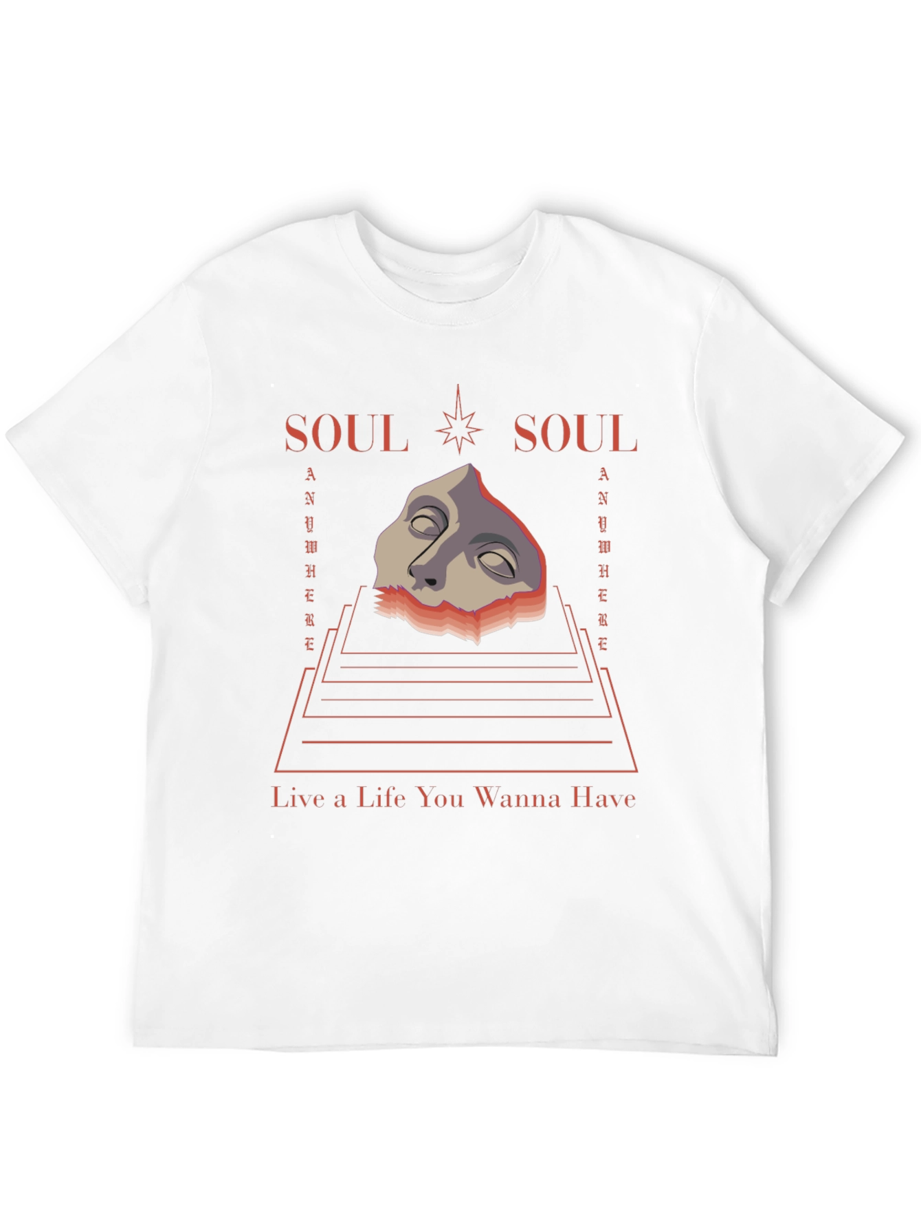 Soul Anywhere Graphic T-Shirt - Unique Design