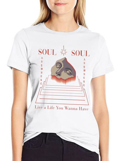 Soul Anywhere Graphic T-Shirt - Unique Design