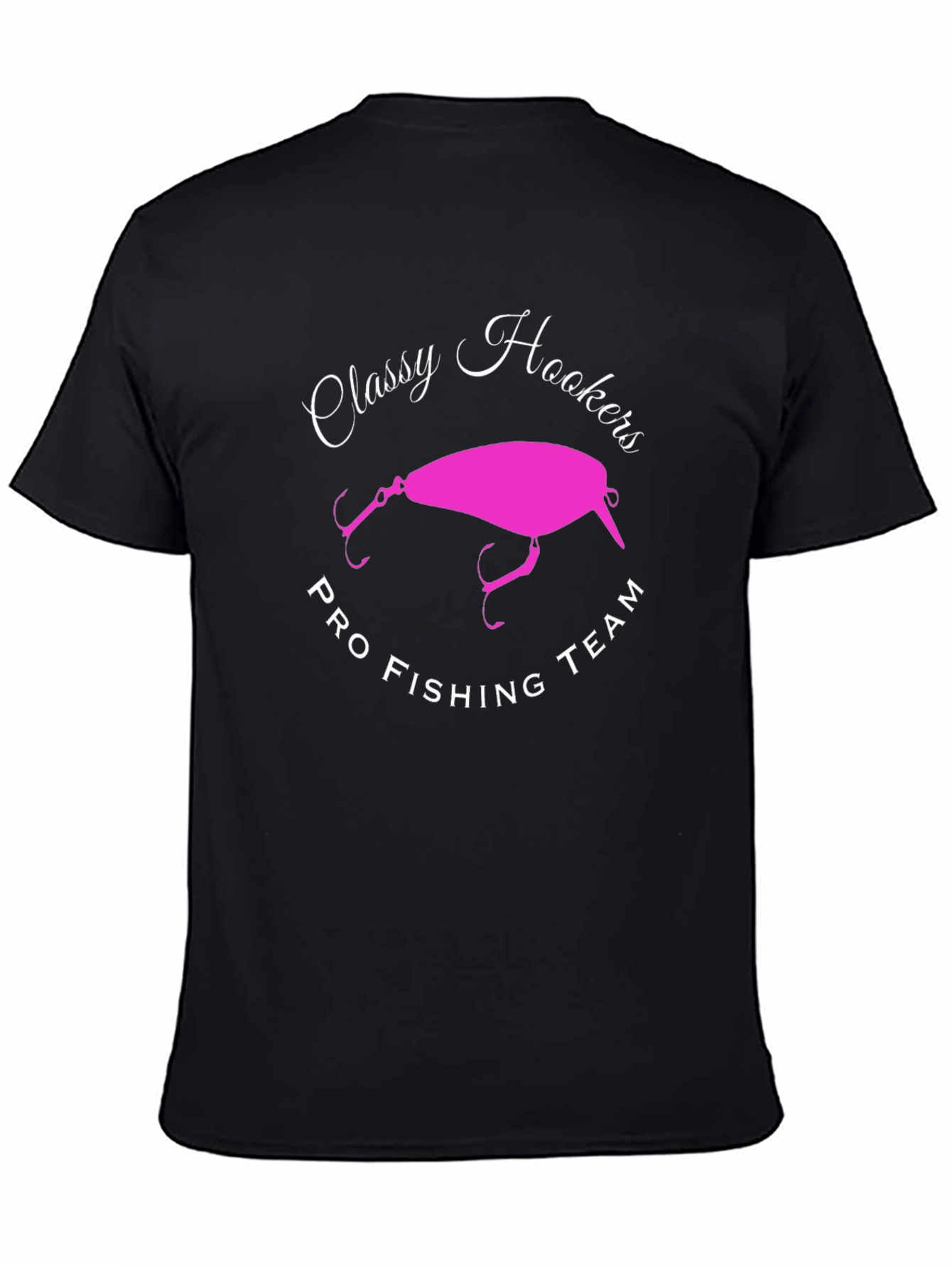 Classy Hookers Pro Fishing Team Graphic T-Shirt
