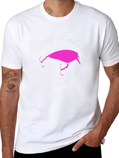 Classy Hookers Pro Fishing Team Graphic T-Shirt