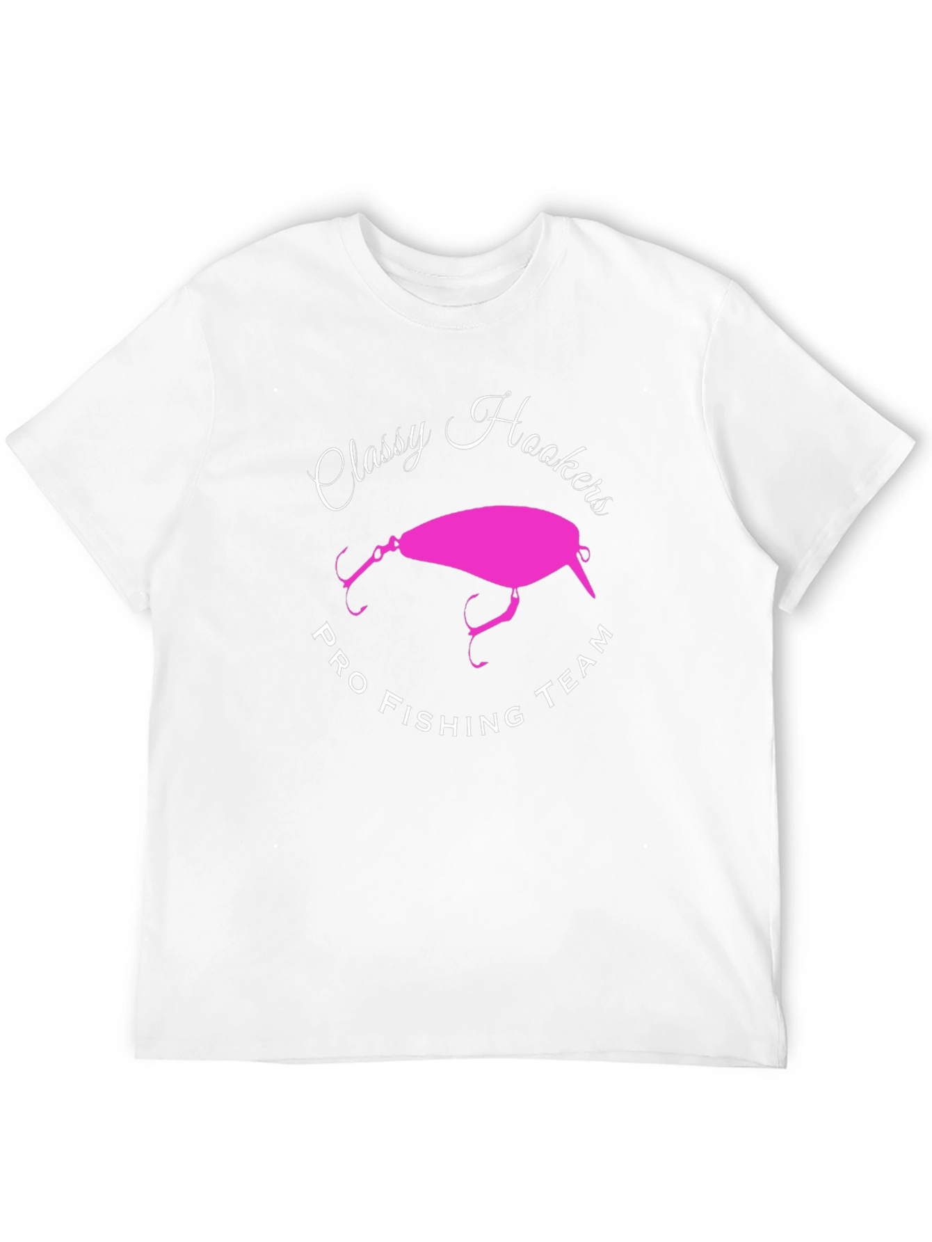 Classy Hookers Pro Fishing Team Graphic T-Shirt