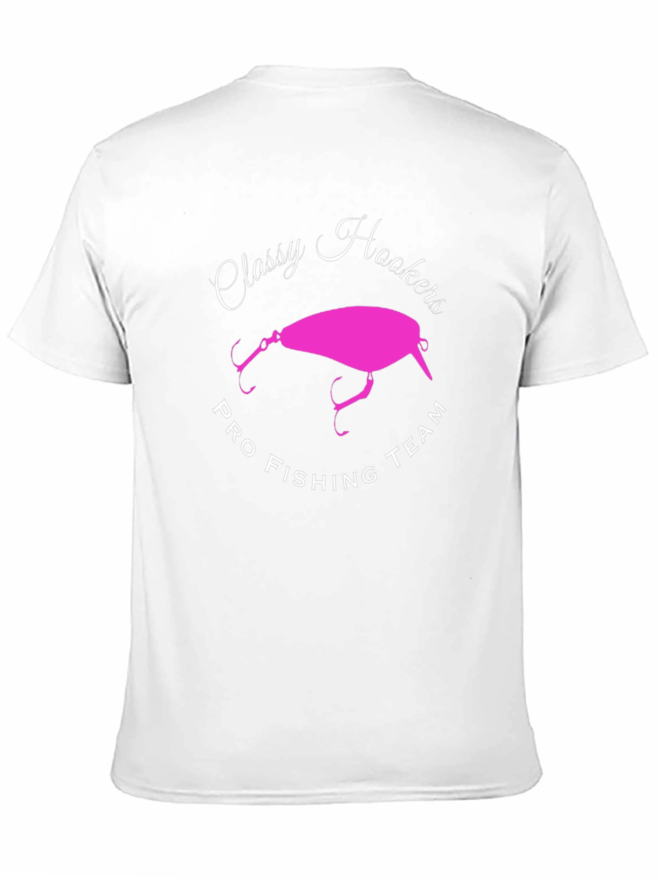 Classy Hookers Pro Fishing Team Graphic T-Shirt