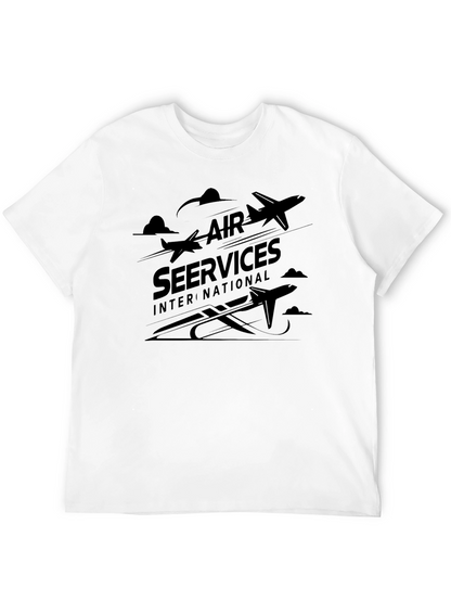 Air Services International Black T-Shirt