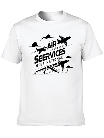 Air Services International Black T-Shirt