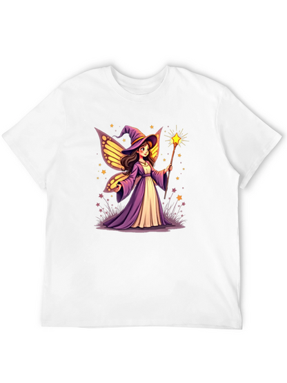 Fairy Wizard T-Shirt - Magical Design