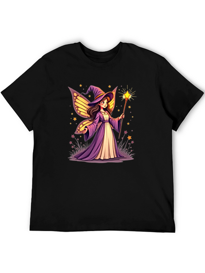 Fairy Wizard T-Shirt - Magical Design
