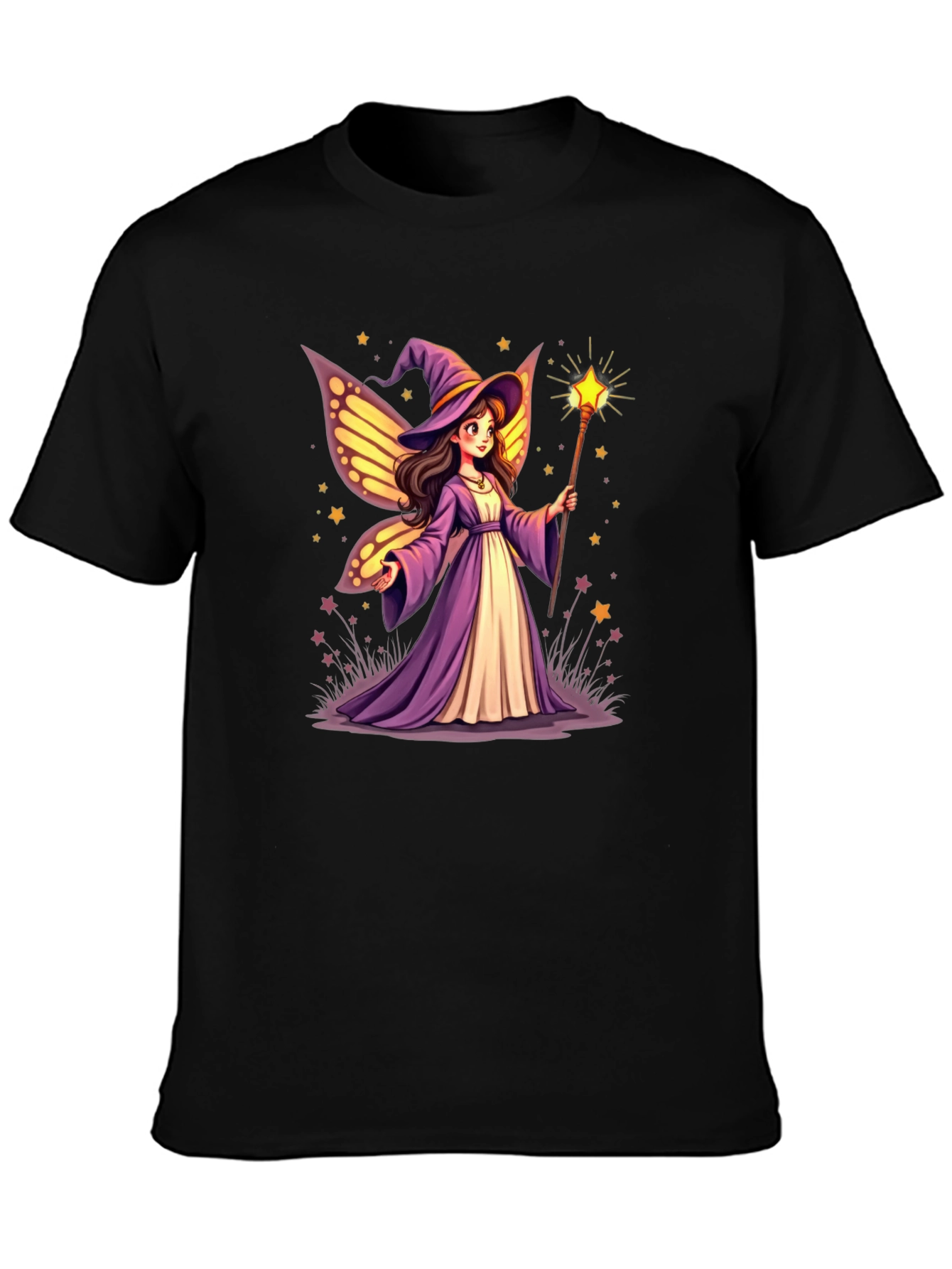 Fairy Wizard T-Shirt - Magical Design