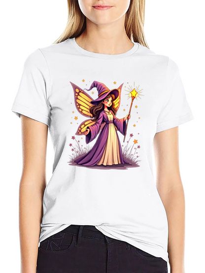 Fairy Wizard T-Shirt - Magical Design