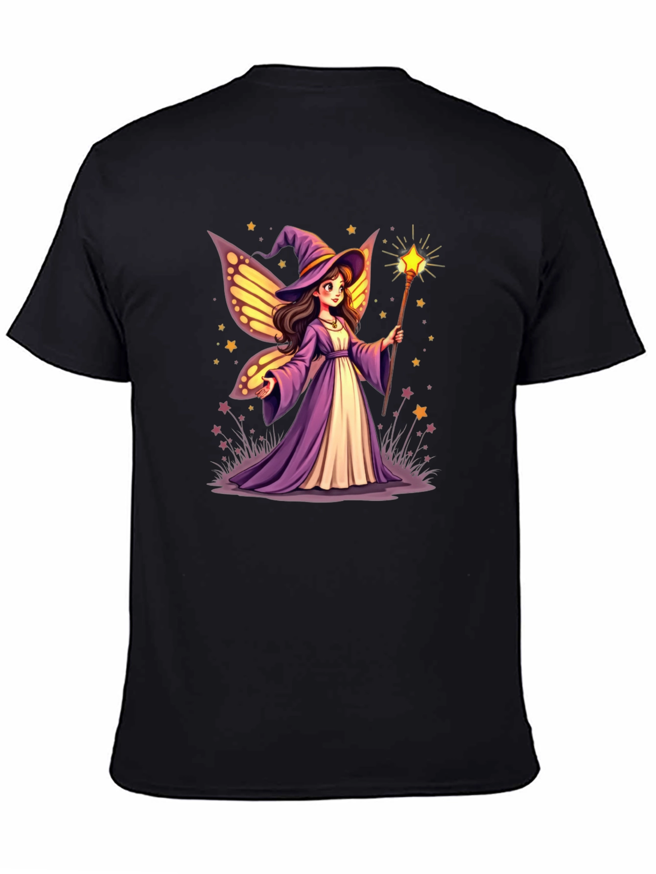 Fairy Wizard T-Shirt - Magical Design