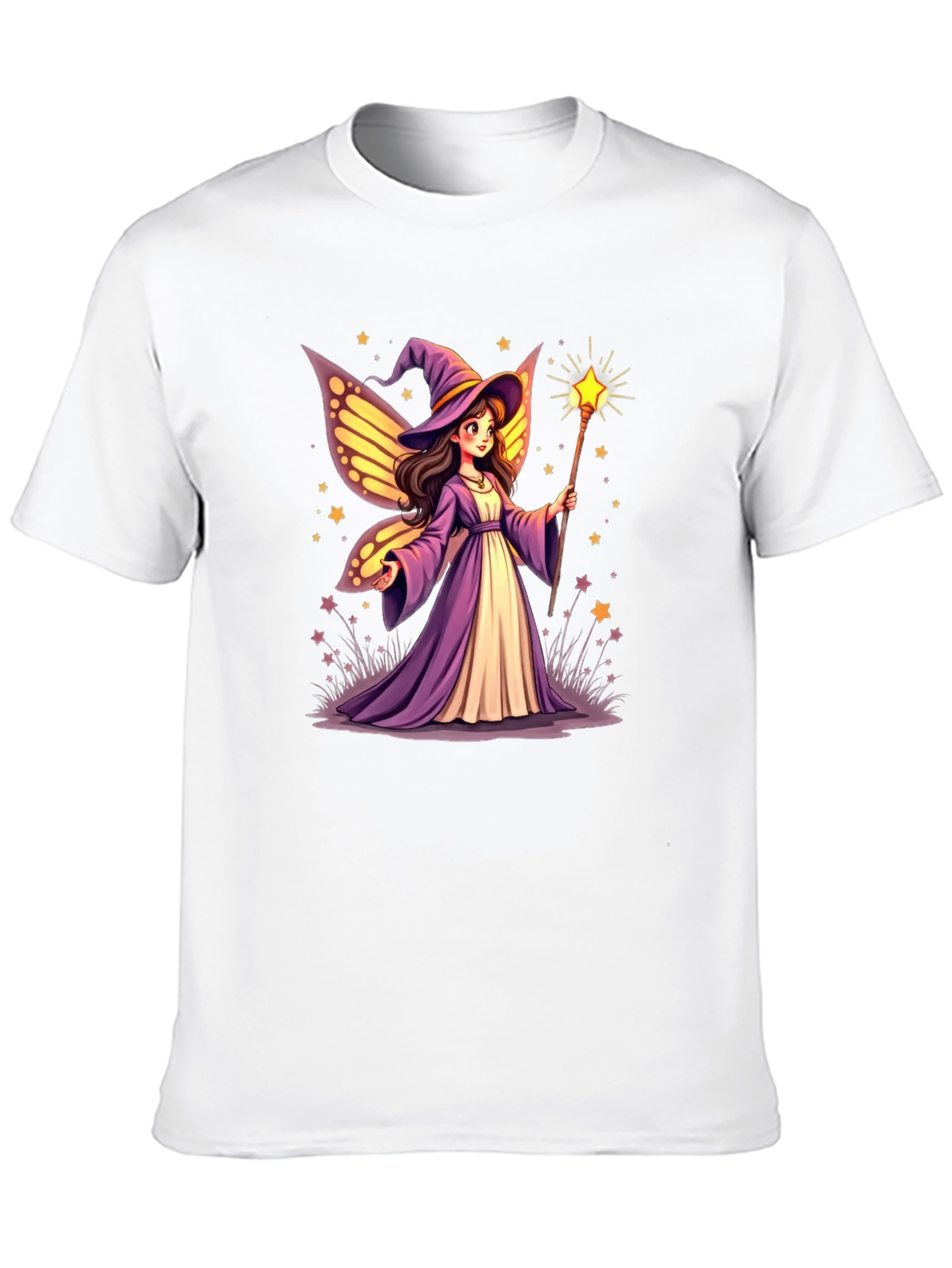 Fairy Wizard T-Shirt - Magical Design