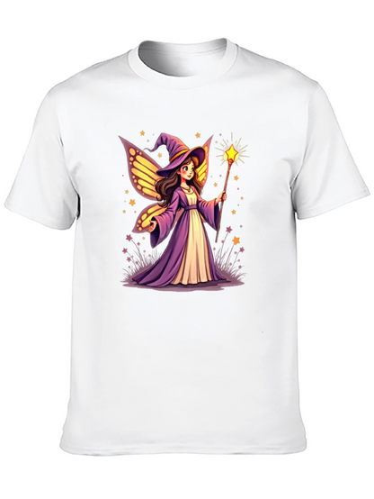Fairy Wizard T-Shirt - Magical Design
