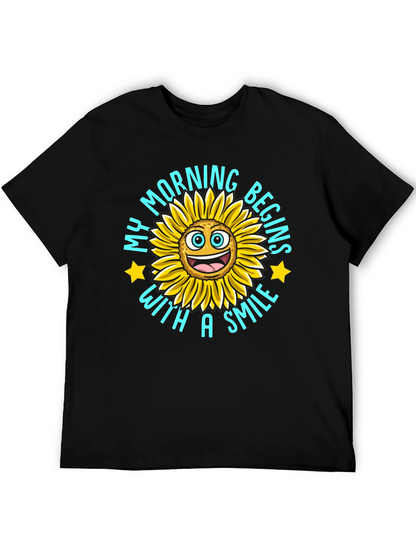 My Morning Begins With a Smile T-Shirt