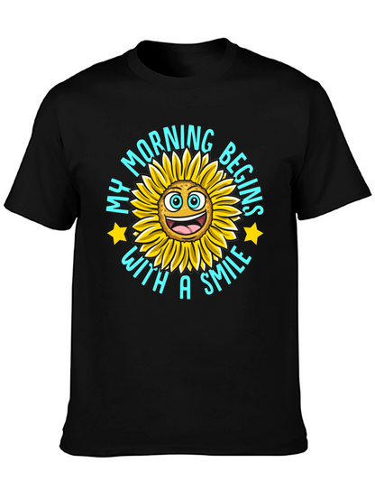 My Morning Begins With a Smile T-Shirt