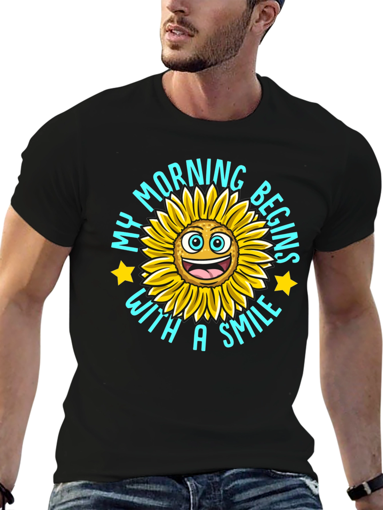 My Morning Begins With a Smile T-Shirt
