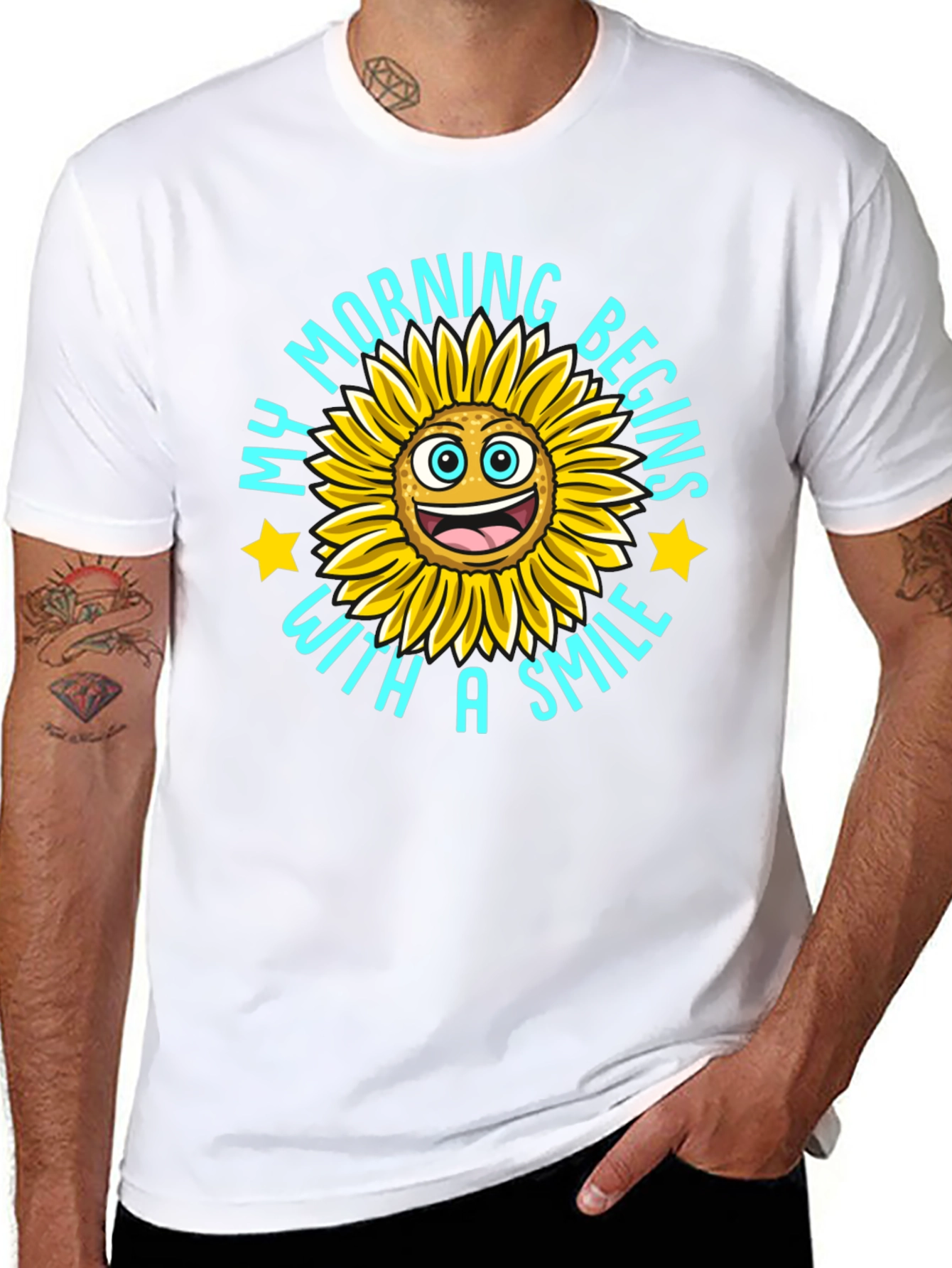 My Morning Begins With a Smile T-Shirt