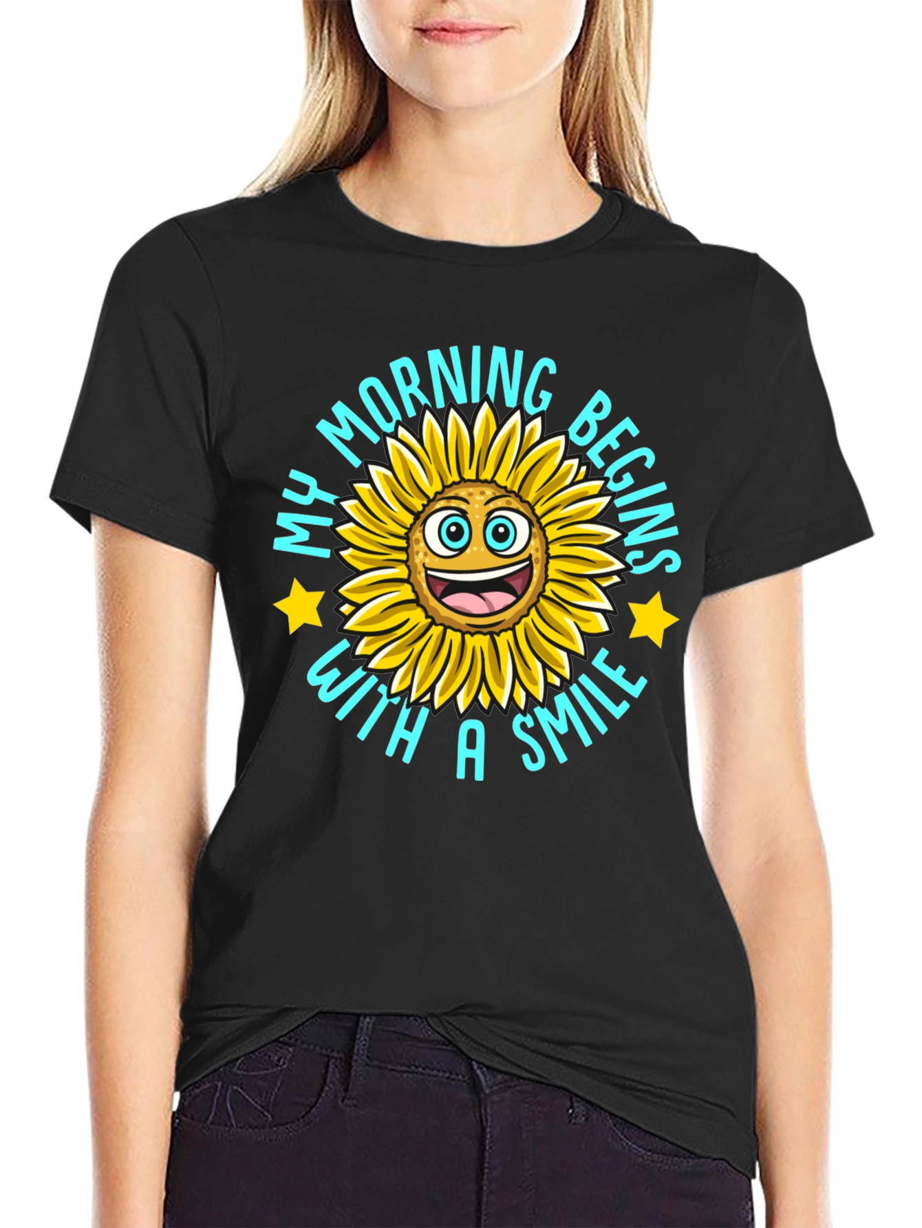 My Morning Begins With a Smile T-Shirt