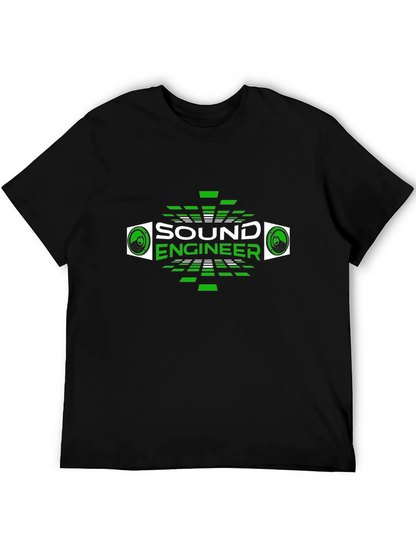 Sound Engineer Graphic Tee - Audio Technician T-Shirt