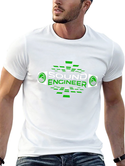 Sound Engineer Graphic Tee - Audio Technician T-Shirt