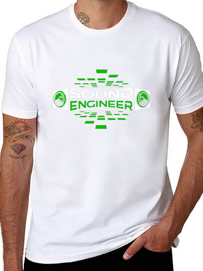 Sound Engineer Graphic Tee - Audio Technician T-Shirt