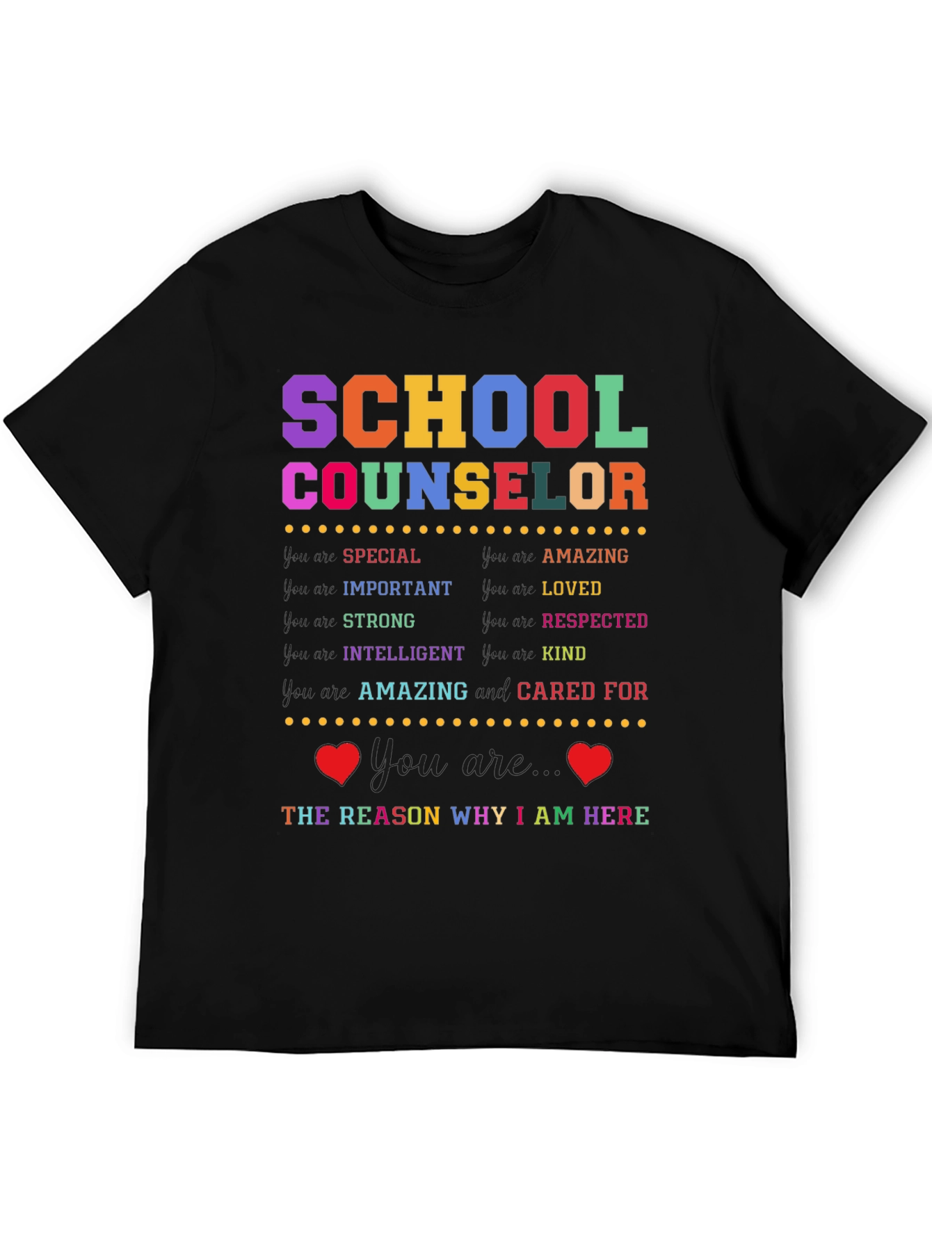 School Counselor Appreciation T-Shirt - Special Amazing
