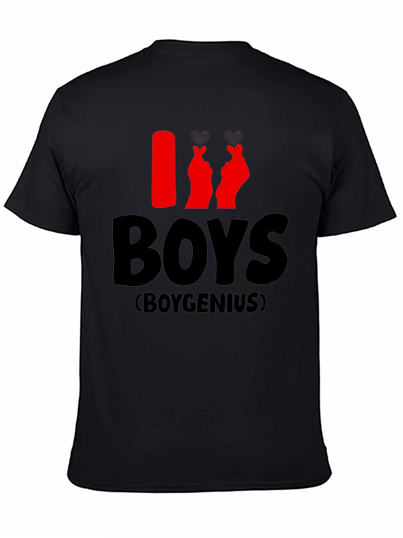 I Heart Boys T-Shirt - Boygenius Design
