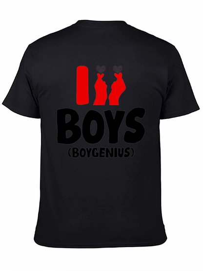 I Heart Boys T-Shirt - Boygenius Design