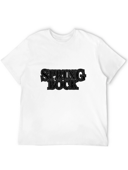 Spring Bock Graphic T-Shirt - Retro Style