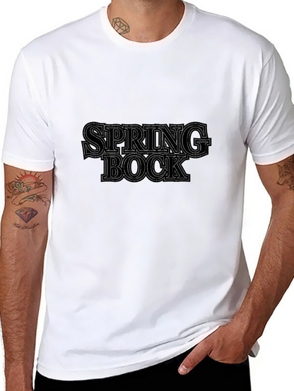Spring Bock Graphic T-Shirt - Retro Style
