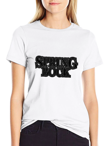 Spring Bock Graphic T-Shirt - Retro Style