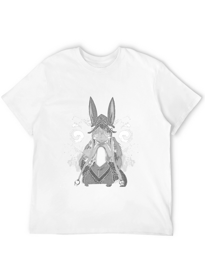 Anime Manga Rabbit Girl Graphic T-Shirt