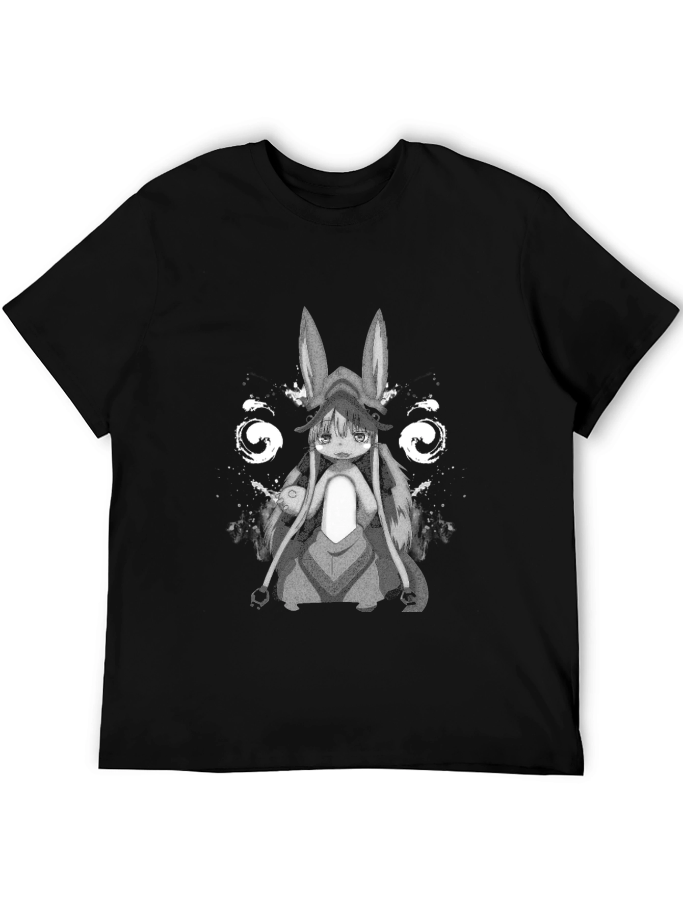 Anime Manga Rabbit Girl Graphic T-Shirt