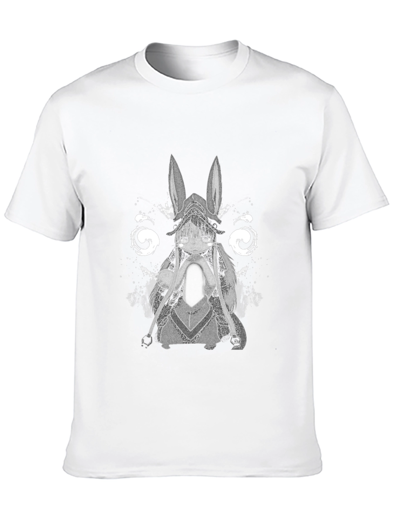 Anime Manga Rabbit Girl Graphic T-Shirt