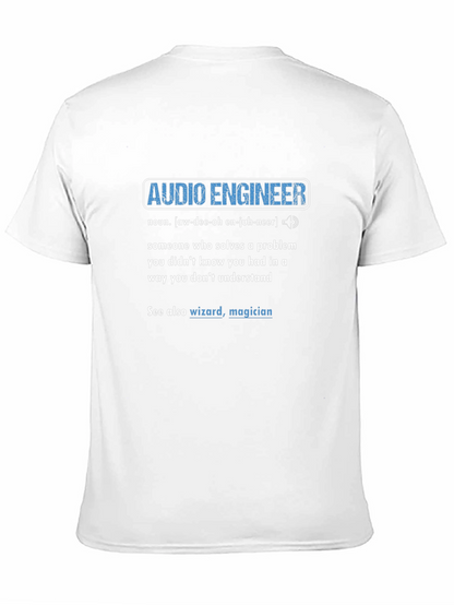 Audio Engineer Definition Graphic T-Shirt
