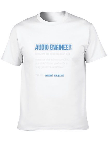 Audio Engineer Definition Graphic T-Shirt