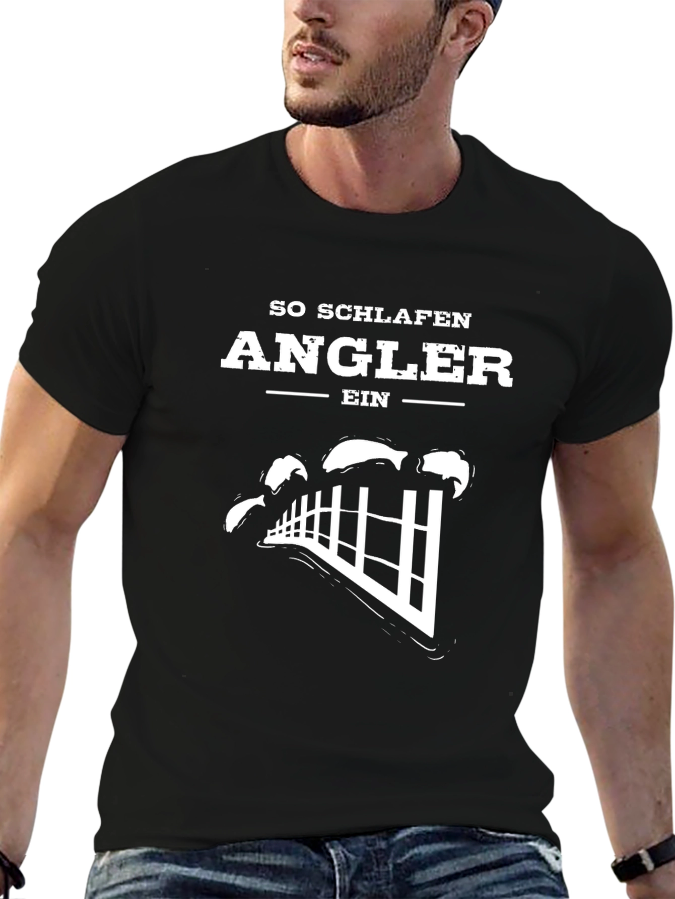 Angler Sleep T-Shirt - Funny Fisherman Tee