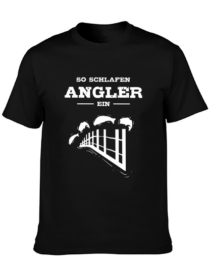 Angler Sleep T-Shirt - Funny Fisherman Tee