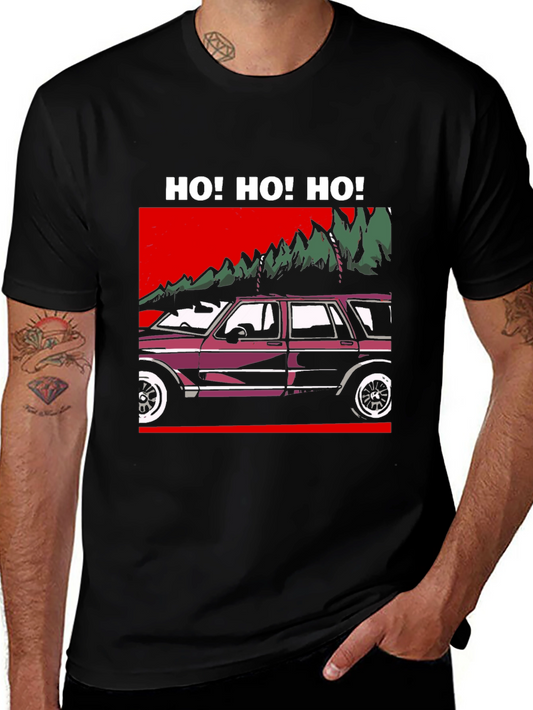 Ho! Ho! Ho! Christmas Car T-Shirt