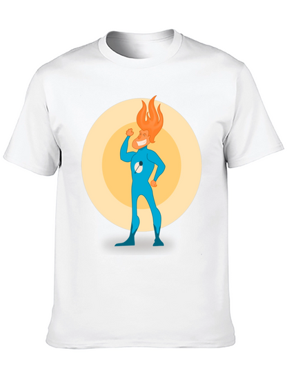 Cartoon Character Graphic Tee