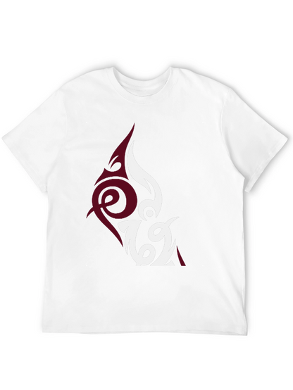 Unique Tattoo Inspired Graphic Tee - Black