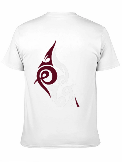 Unique Tattoo Inspired Graphic Tee - Black