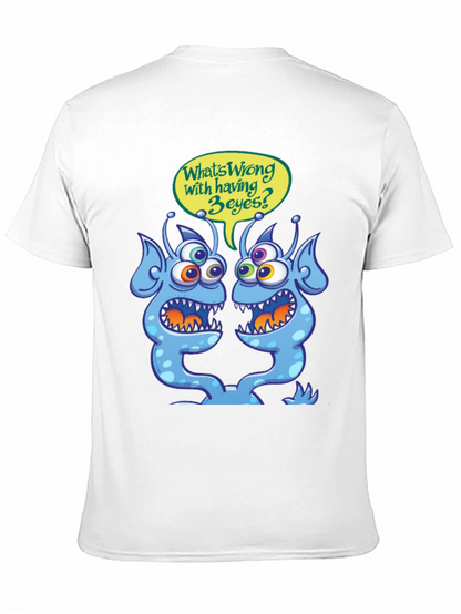 3-Eyed Alien T-Shirt - Funny Graphic Tee
