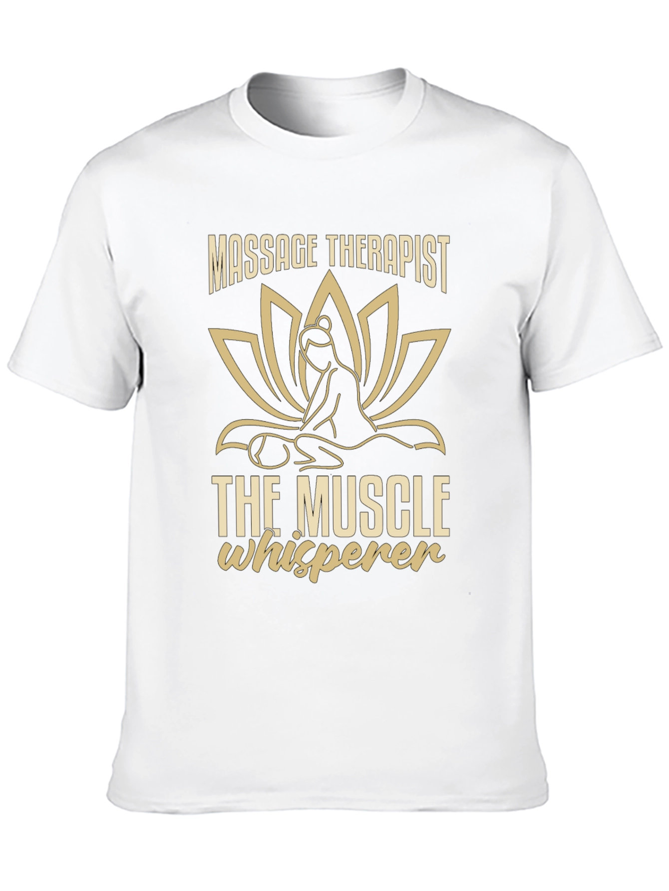 Massage Therapist Muscle Whisperer Graphic T-Shirt
