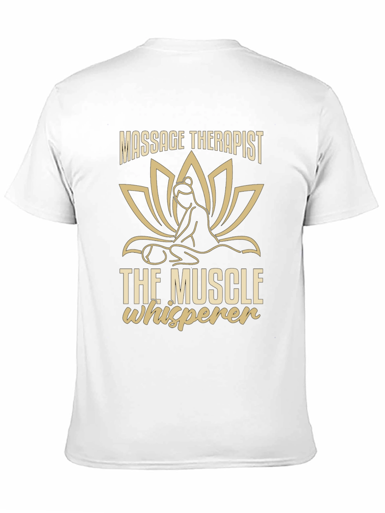 Massage Therapist Muscle Whisperer Graphic T-Shirt