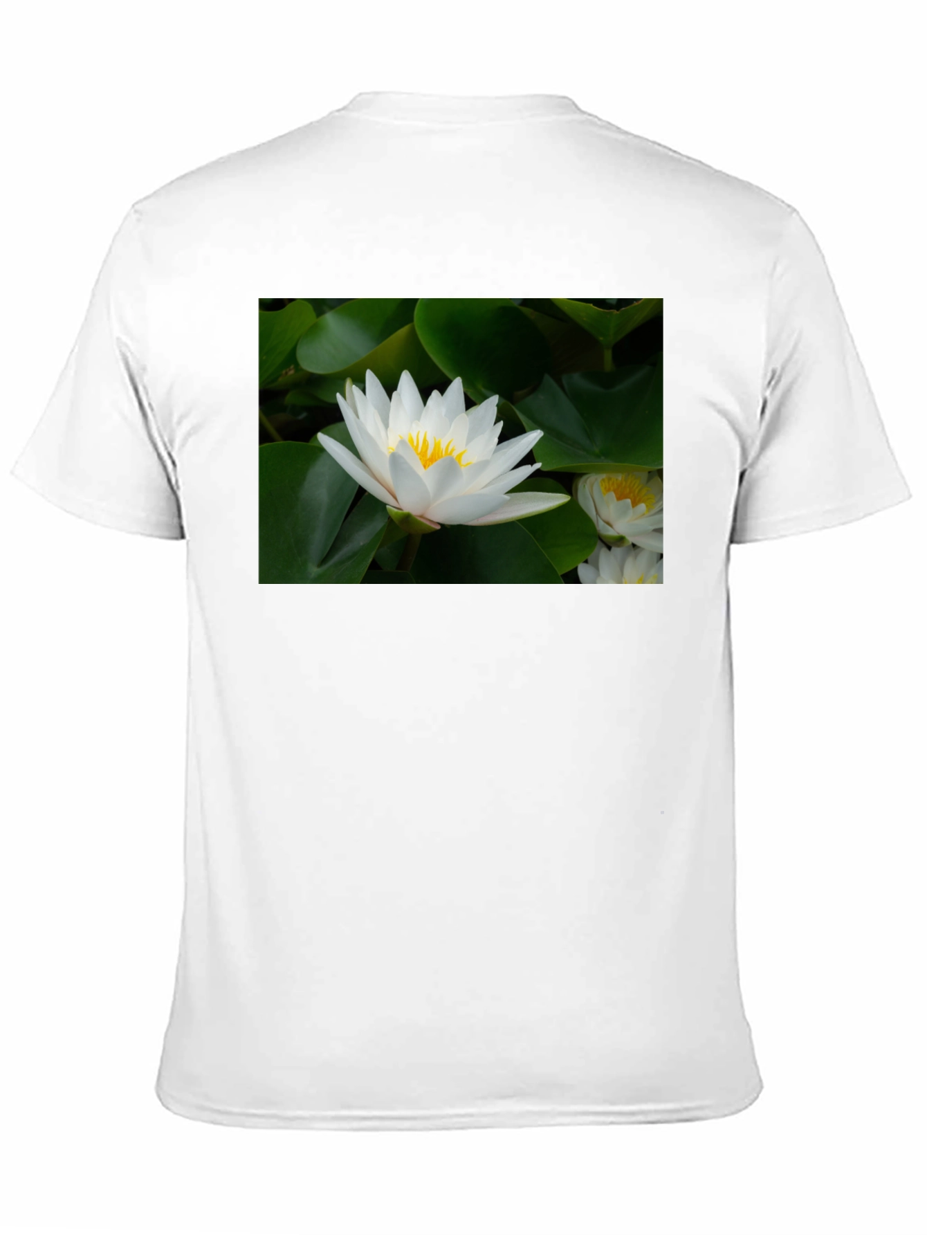 Lotus Flower Black T-Shirt