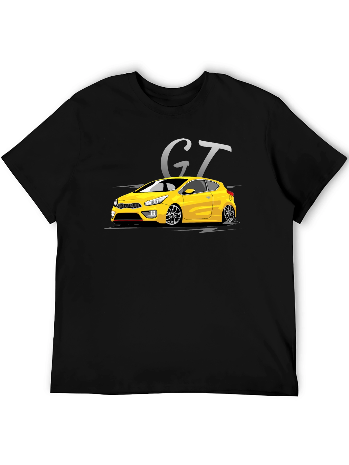 GT Car Graphic T-Shirt - Sporty Style